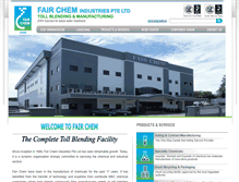 Tablet Screenshot of fairchem.com.sg